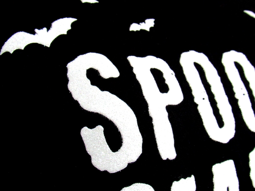 Lane Bryant Black Sweatshirt Womens 18/20 Halloween Glitter Spooky Season Bats - Picture 5 of 10
