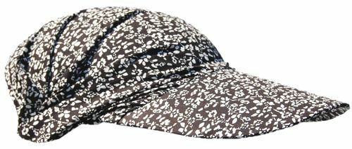 Cool4 XS Damen Mädchen Sommer Schirm Kopftuch Schwarz Weiß Bandana Cap KT34 - Bild 1 von 1