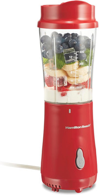 Hamilton Beach Portable Blender for Shakes and Smoothies with 14 Oz BPA Free Tra