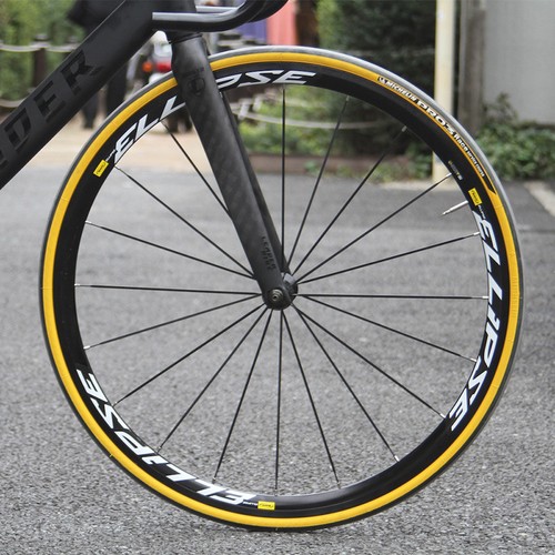 Zweirad Set Carbon Aufkleber für Mavic ELLIPSE Felge Rennrad Festrad Aufkleber - Bild 7 von 9
