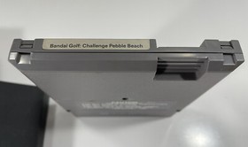 MINT Bandai Golf Challenge Pebble Beach Nintendo NES Game Cartridge w/ SLEEVE