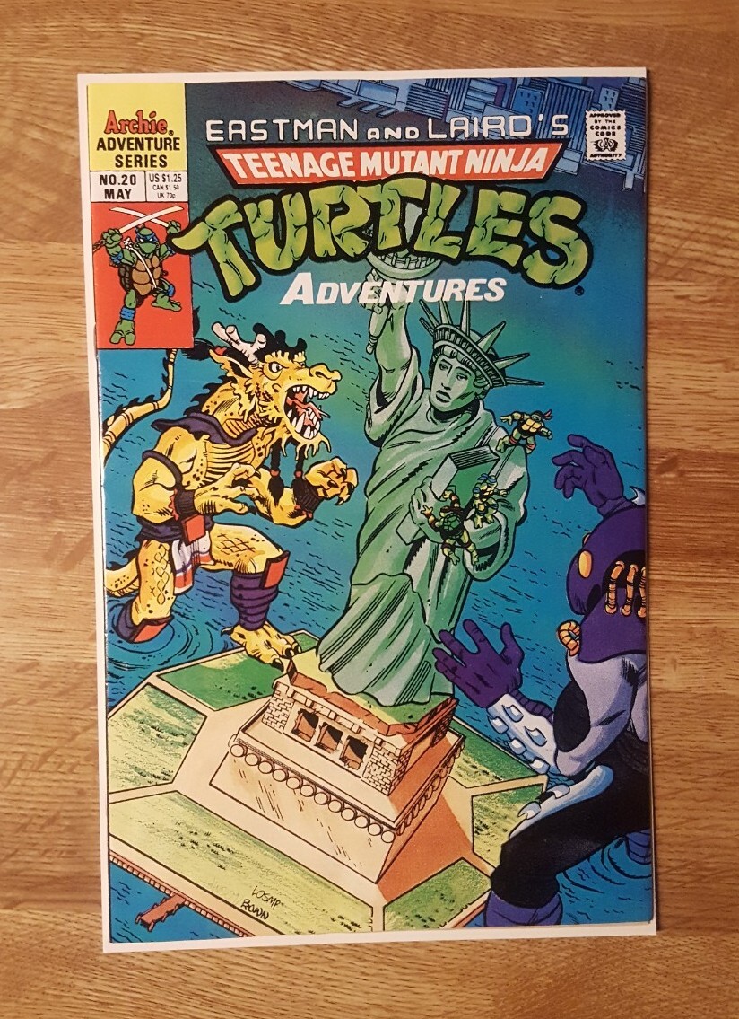 Archie Comics Teenage Mutant Ninja Turtles Adventures #20 May 1991