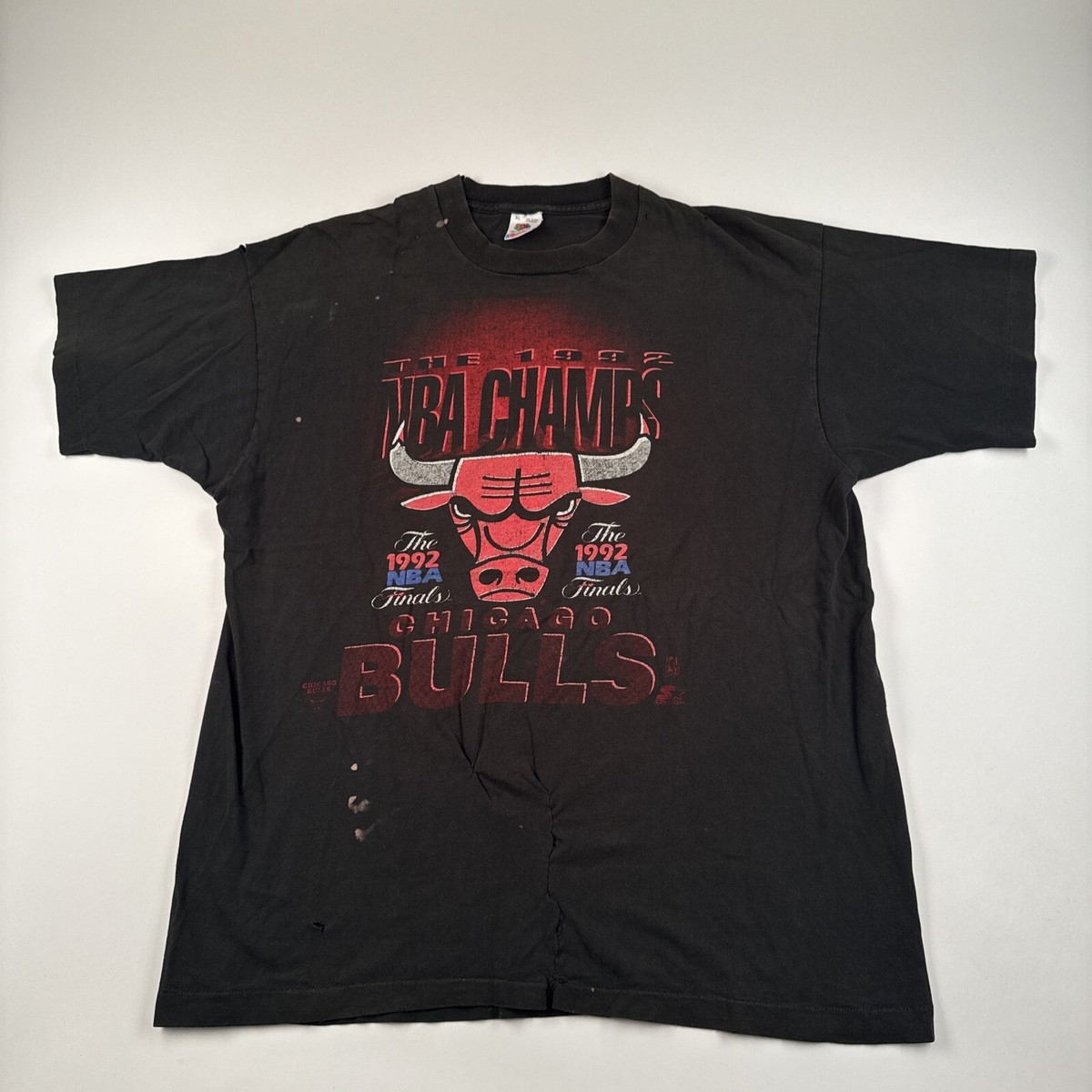 90sビンテージシカゴ・ブルズ 1992 NBAファイナル Tシャツ XL Vintage 1992 Chicago Bulls Shirt Size XL NBA Finals | eBay