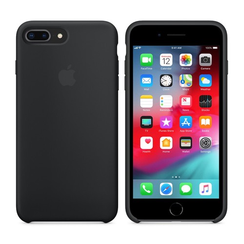 Protector de pantalla de vidrio Zagg + funda protectora de silicona genuina para Apple iPhone 8+ 7 Plus - Imagen 2 de 8