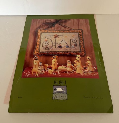 STAR Shepherd's Bush Cross Stitch Chart, Buttons, Floss, Lambswool Aida, Fabric - Picture 2 of 9