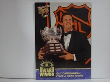 1992-93 Fleer Ultra Award Winner Guy Carbonneau #3 HOF