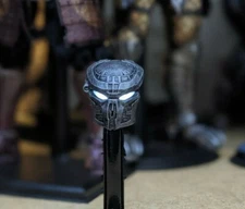 Custom 1/12 scale Predator Mask with  LED ***MADE TO ORDER***