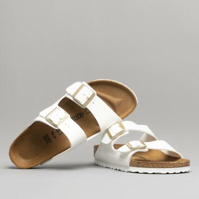 white birkenstocks narrow