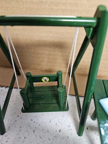 Sylvanian Forest Families Lot Table Chairs Tea Set Swing Bed Blackboard Bookcase - Picture 4 of 17