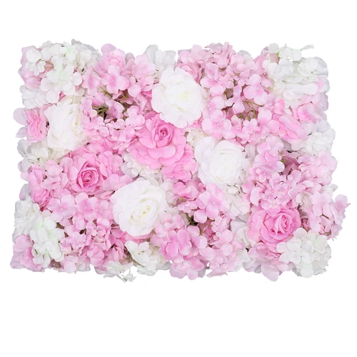 Artificial Flower Wall Panels for Wedding Backdrops and Home Interior Decoration - Picture 55 of 286