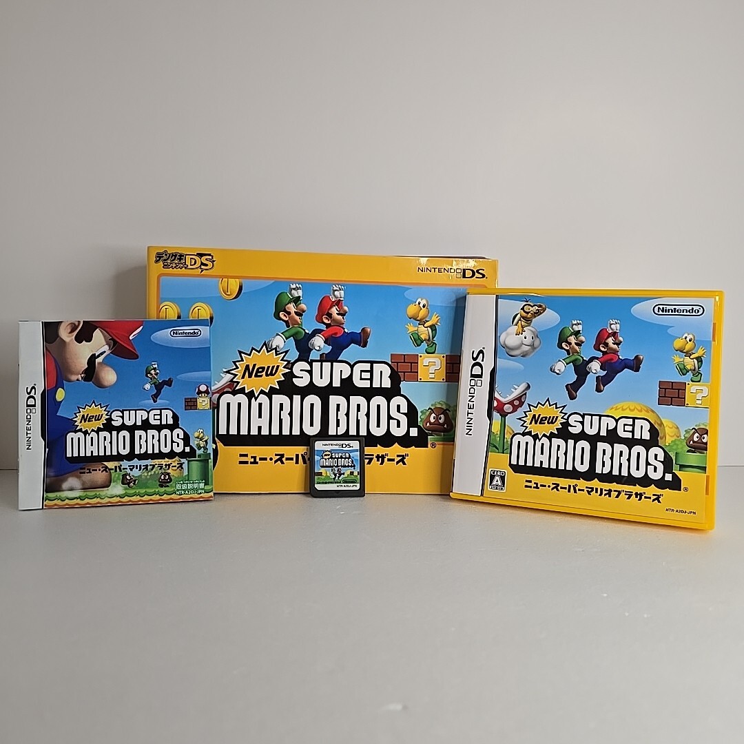 Super Mario Bros New Nintendo DS Authentic From Japan bundle