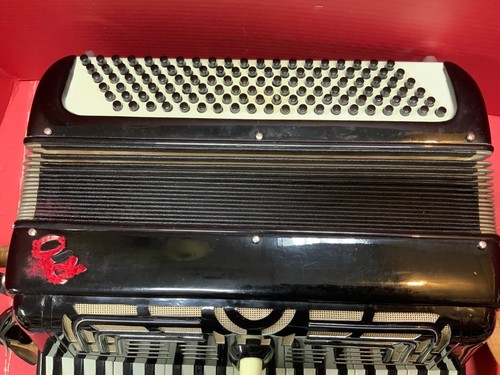 Vintage Accordion Made By Excelsior - Picture 4 of 17
