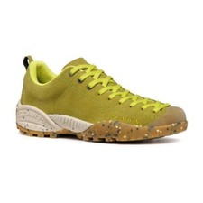 Scarpa Mojito Planet Suede non Waterproof Outdoor Shoe Golden Lime
