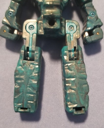 Rare Vintage 1986 Bandai Blue GoBots Rock Lords Stoneheart Transforming Toy HTF - Picture 8 of 11