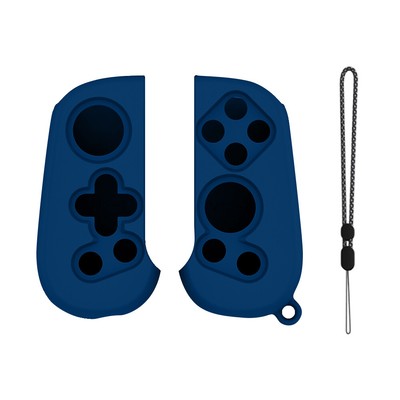 Silicone Handle Protective Case for Backbone One Mobile Gaming Controller(Black)