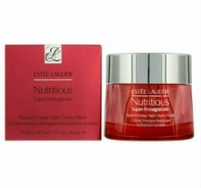 Estee Lauder Nutritious Super-Pomegranate Radiant Night Cream Mask 1.7 OZ