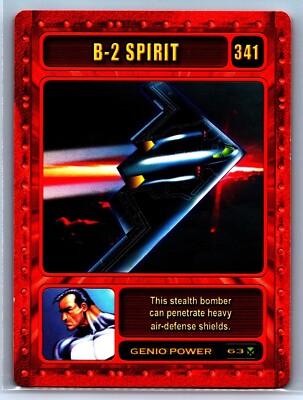 2003 Marvel Genio Card Game - B-2 Spirit #341