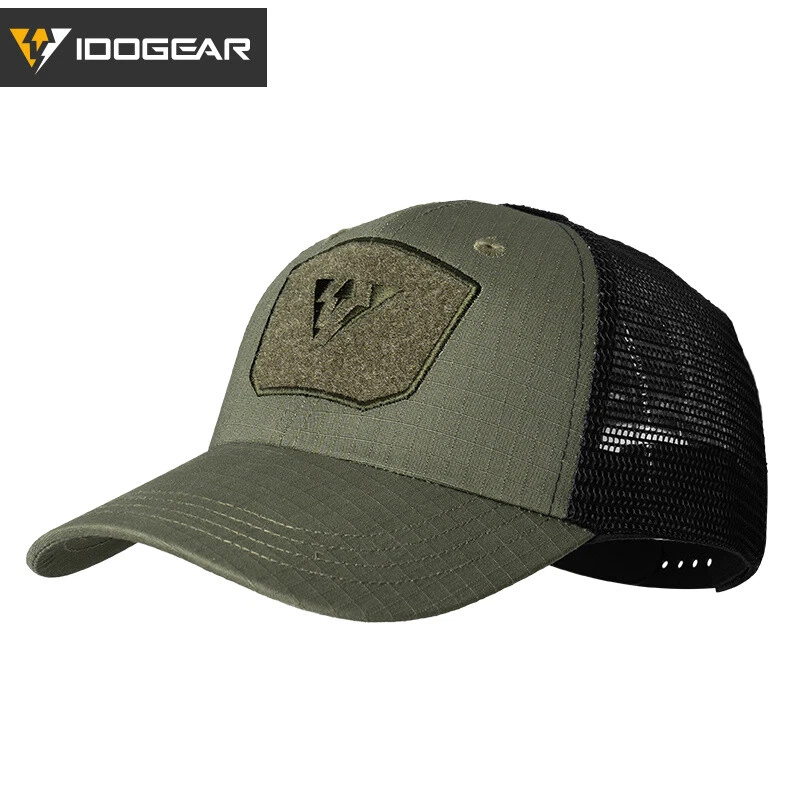 IDOGEAR Tactical Cap Baseball Cap Unisex Mesh Summer Breathable Sun Visor Gear
Opens in a new window