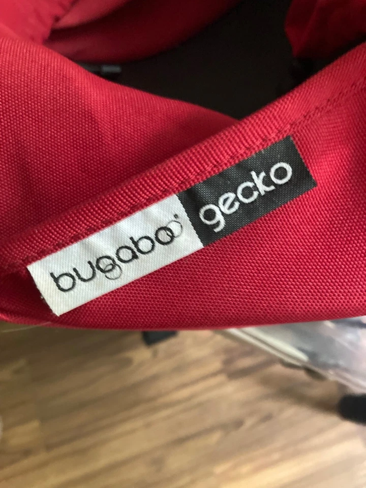 Bugaboo Gecko Single Seat Stroller System + bassinet, rainfly, cover, manuals - Image 3 of 4