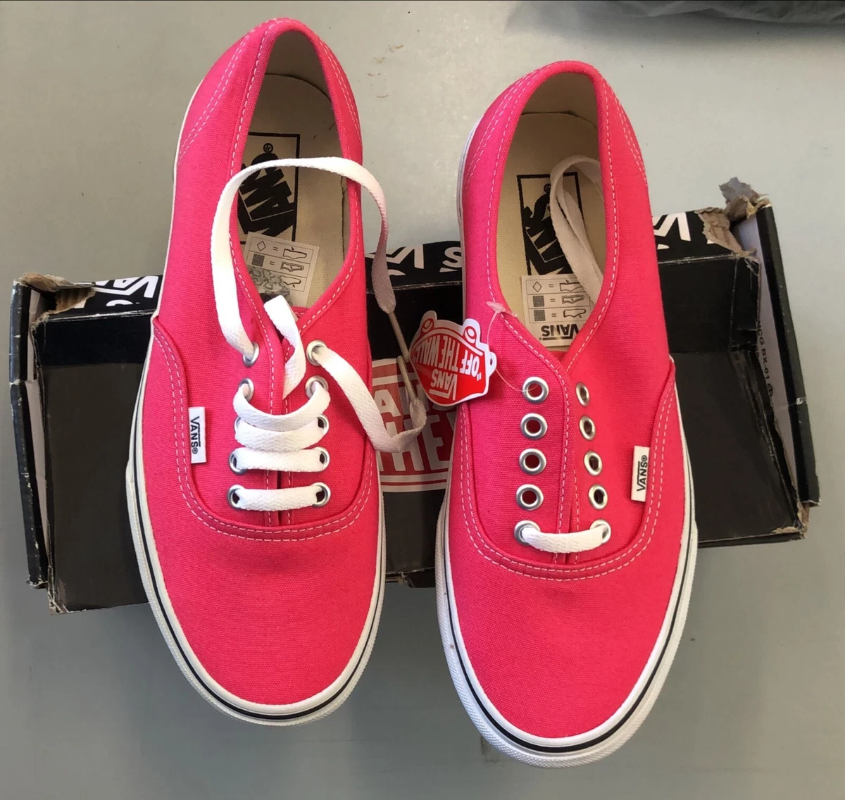 4130/3 Shoe VANS 1966 off the Wall Rouge Red/True Skateboard | eBay