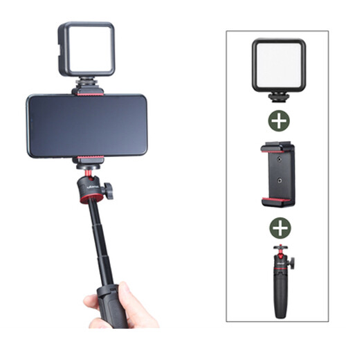Mini Cell Phone Holder Desktop Table Camera Tripod Stand Selfie Stick For Vlog - Picture 13 of 17