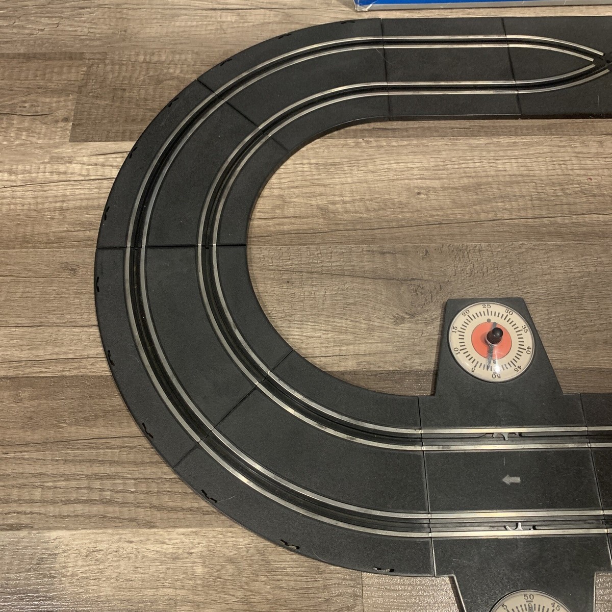 VTG 1970s SpeedTrax 19A Road Racing Slot Car Set Benz C111 W