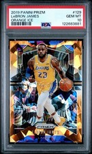 LeBron James [Orange Ice Prizm] #129 Prices | 2019 Panini Prizm