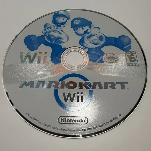 Mario Kart Wii - Nintendo Wii, 2008 (Tested and Working)