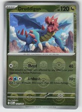 Holo Foil Druddigon (Poke Ball Pattern) 071/086 Uncommon SV: White Flare