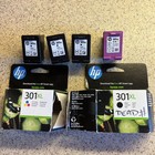 Puste wkłady atramentowe HP 301XL. 3 x czarny | 1 x trójkolorowy