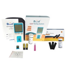 Bioaid Triglyceride Monitor Kit for Cholesterol Testing - Home Use++*