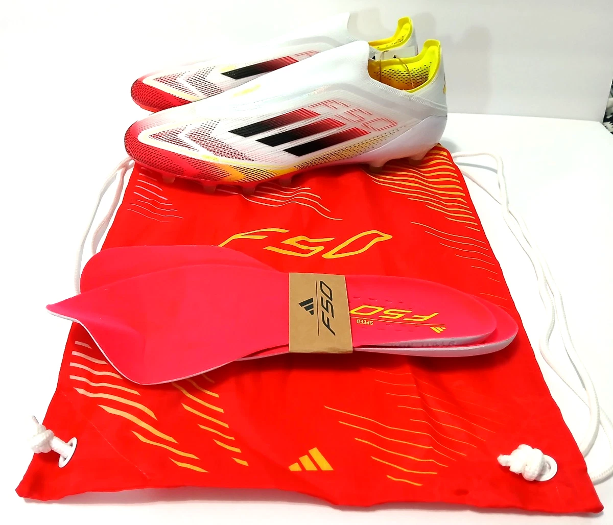 adidas Adizero F50 Elite Laceless AG Pure Victory Pack for Sale