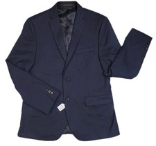 RALPH LAUREN Boys 18 Regular Blue CLASSIC 2 BUTTON BLAZER Sport Coat Double Vent
