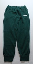 Puma Men's Stretch Waist Unify Graphic Logo Jogger Pants EJ3 Dark Myrtle Large