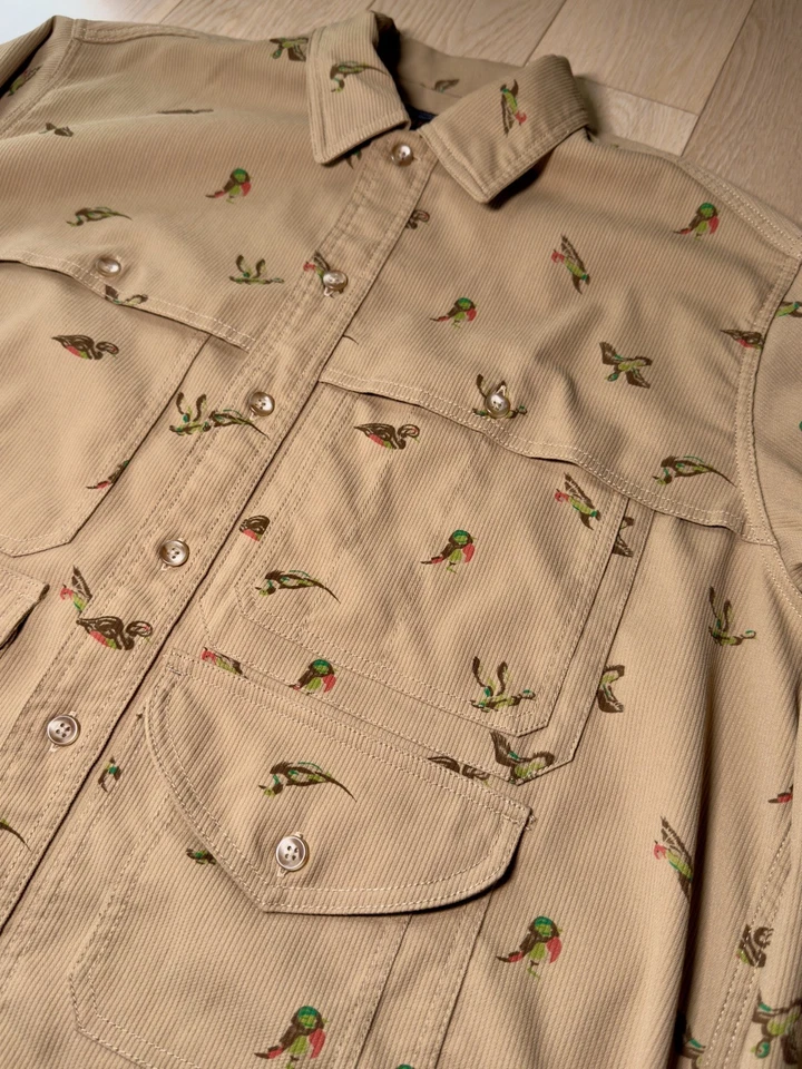 Beams Plus - Adventure Shirt Printed Duck Corduroy - Image 4 of 4