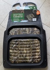 Mossy Oak 4pc Heavy Duty Protection Camoblack Trimmable Floor Mats Mossy Oak 4pc Heavy Duty Protection Camoblack Trimmable Floor Mats