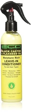 Eco Styler Moisture Rich Leave-In Conditioner Black Castor & Flaxseed Oil, 8oz