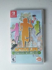 Active Life: Outdoor Challenge Nintendo Switch 2021 Video Game Case and Game