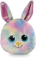 Kissen Glubschis Hase Rainbow Candy 32X32Cm Bunt FigüRlich - Flauschiges Kuschel
