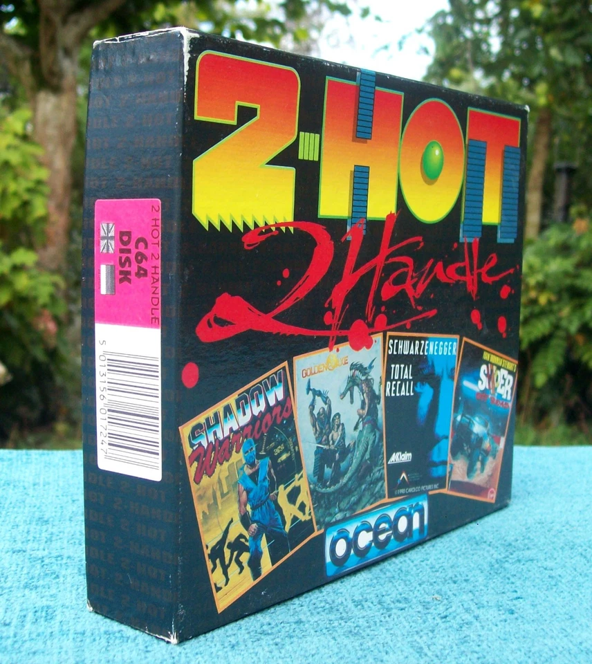2 HOT 2 HANDLE - DISK - Ocean Software 1992 Commodore 64 C64 game compilation - Image 4 of 4
