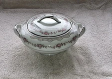 Noritake Japan 5770 Glenwood Sugar Bowl with Lid