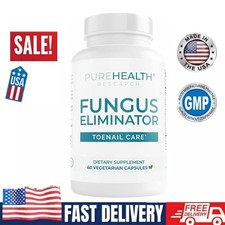 (2Pack) PureHealth Research- Fungus Eliminator - Toenail Care, Oregano, Garlic