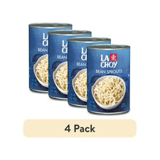  4 pack La Choy Bean Sprouts, Canned Vegetables, 14 oz Can.