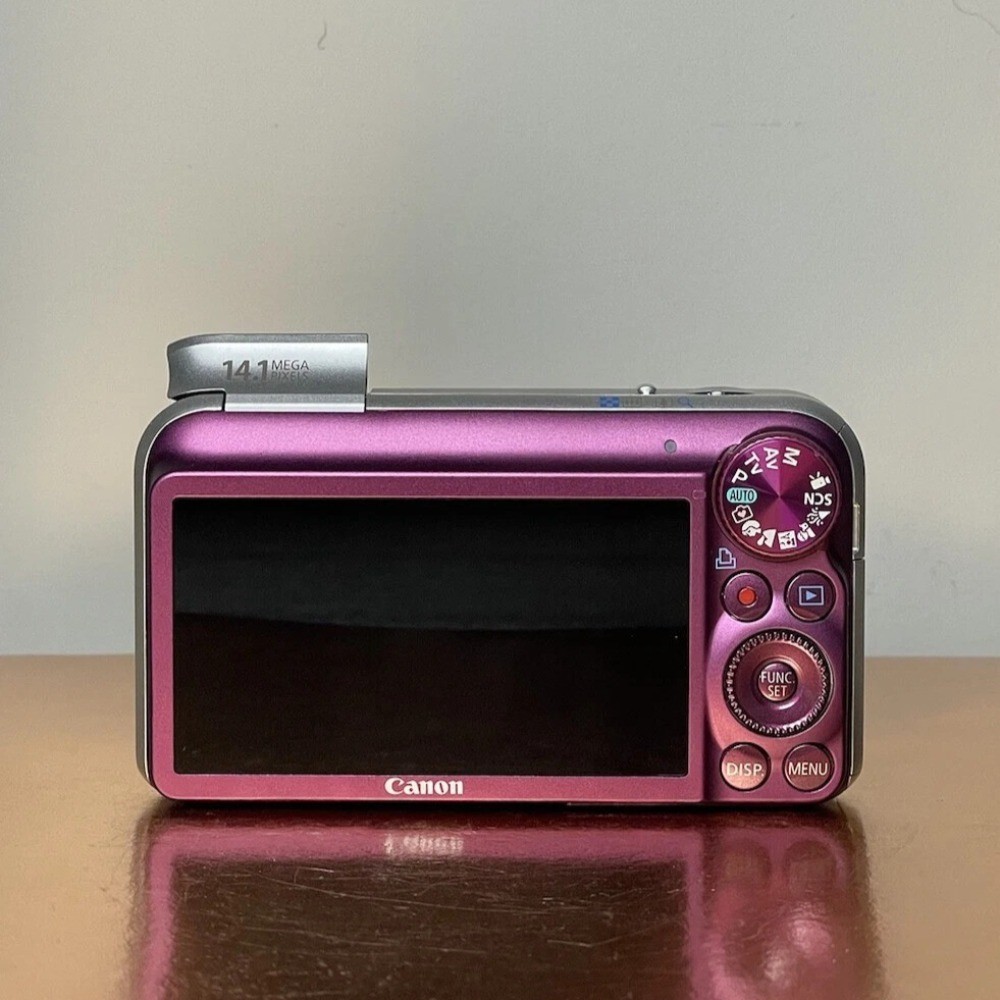 Canon PowerShot SX210 IS 14.0MP 14x Zoom Purple Digital Camera