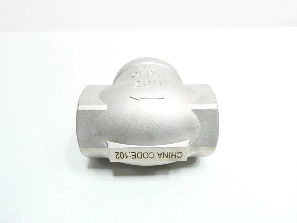 Sharpe 20276 Swing Stainless Threaded Check Valve 2-1/2in Npt 200 - Image 3 of 4