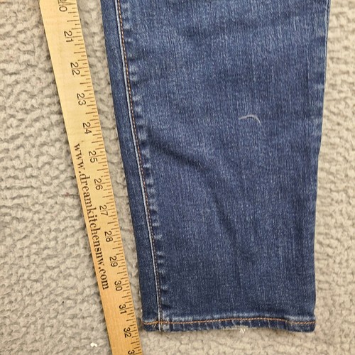 Madewell Herren Jeans 32x32 blau sportlich Slim Medium Wash Denim Taper Stretch - Bild 10 von 12