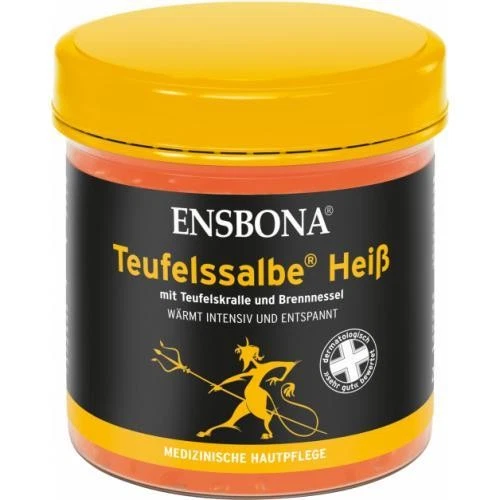 FERDINAND EIMERMACHER GMBH & CO.KG ENSBONA Teufelssalbe heiß 200ml mit Teufelskralle und Brennnessel PZN 10746551