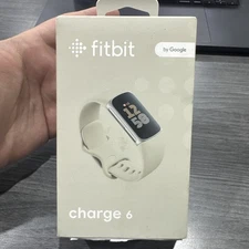 Fitbit Charge 6 Activity and Fitness Tracker wGPS  GA05185-NA Porcelain OPEN BOX