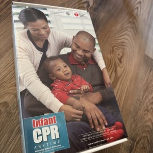 Infant CPR Anytime Learn Life Saving CPR Baby New Manikins Training Simulator