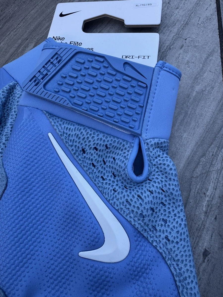 Guantes de bateo Nike Alpha Elite 'Carolina Blue' FD7816-409 para hombre talla XL